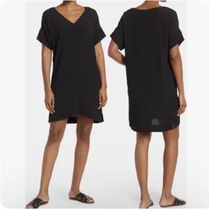 Madewell Novel Shift Dress Black XXS EUC